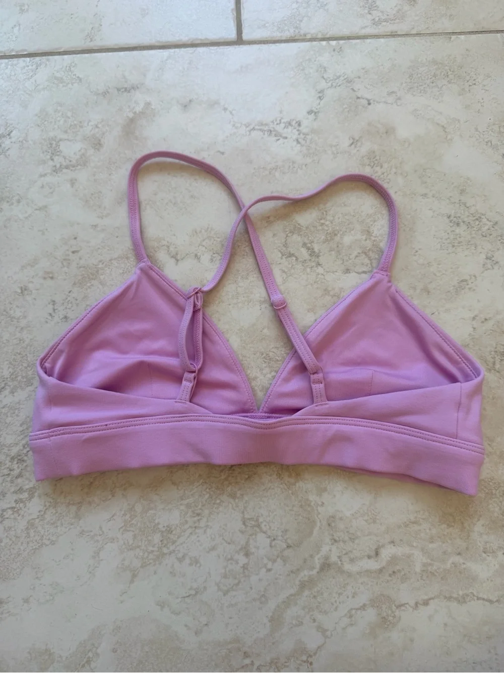 ALO YOGA Candy Pink Splendor Sports Bra Top
